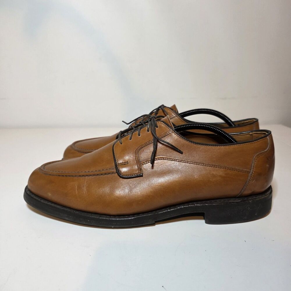 Allen Edmonds Comfort Orthotic Derby Shoes Brown leather Men Size 11.5 D